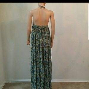 Novella Royale Dresses - Flash sale!!! Novella Royale Blue Rose maxi halter Novella Royale Dresses - Flash sale!!! Novella Royale Blue Rose maxi halter